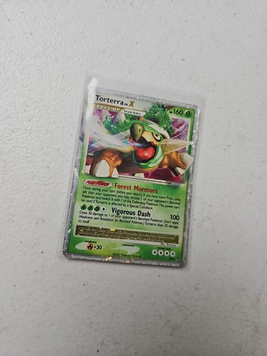 Torterra LV. X DP09 Black Star Promo Cosmos Holo Nintendo 2007 Pokemon Card - Picture 13 of 13