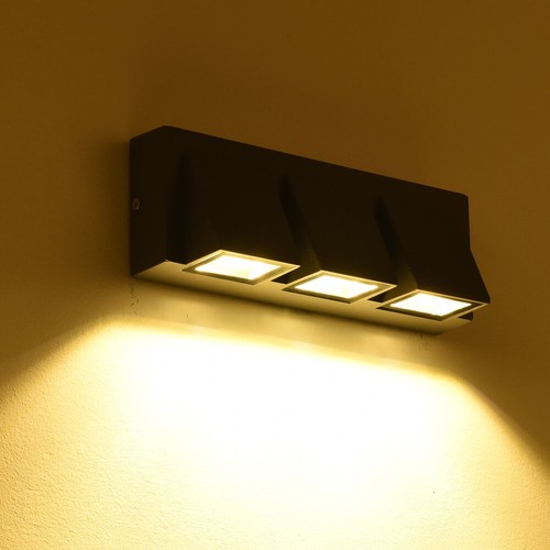 5/15W LED Wandleuchte Wandlampe 6000K Weißes Licht Aussenlampe IP65 Außenleuchte - Bild 18 von 18