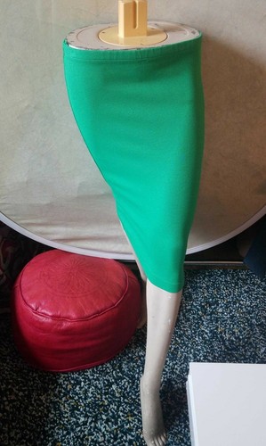 Jill Sander Fitted Green Pencil Skirt made in Italy size 32 - Picture 2 of 12