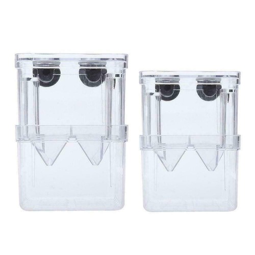 1xFish Breeding Box Shrimp Hatchery Fish Tank Incubator Aquarium Z3 Tool X0W1 - Picture 3 of 14