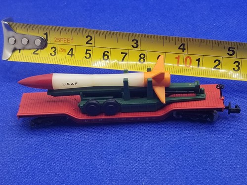 Bachmann Silver Series Flatcar w/ USAF Missile AA3926 - Picture 7 of 7