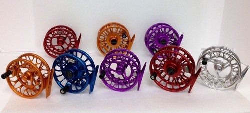 GALVAN TORQUE T-8 FLY REEL ORANGE - FREE $100 LINE, BACKING - NEW - Picture 4 of 12