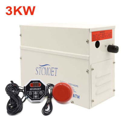 #ad #ad 3KW Professional Steamer Machine Home Spa Steam Bath Sauna Body Generator $199.99
