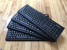 Lot Of 4 Kensington K64370A PK1100U USB Wired Keyboard Spill proof Black Tested