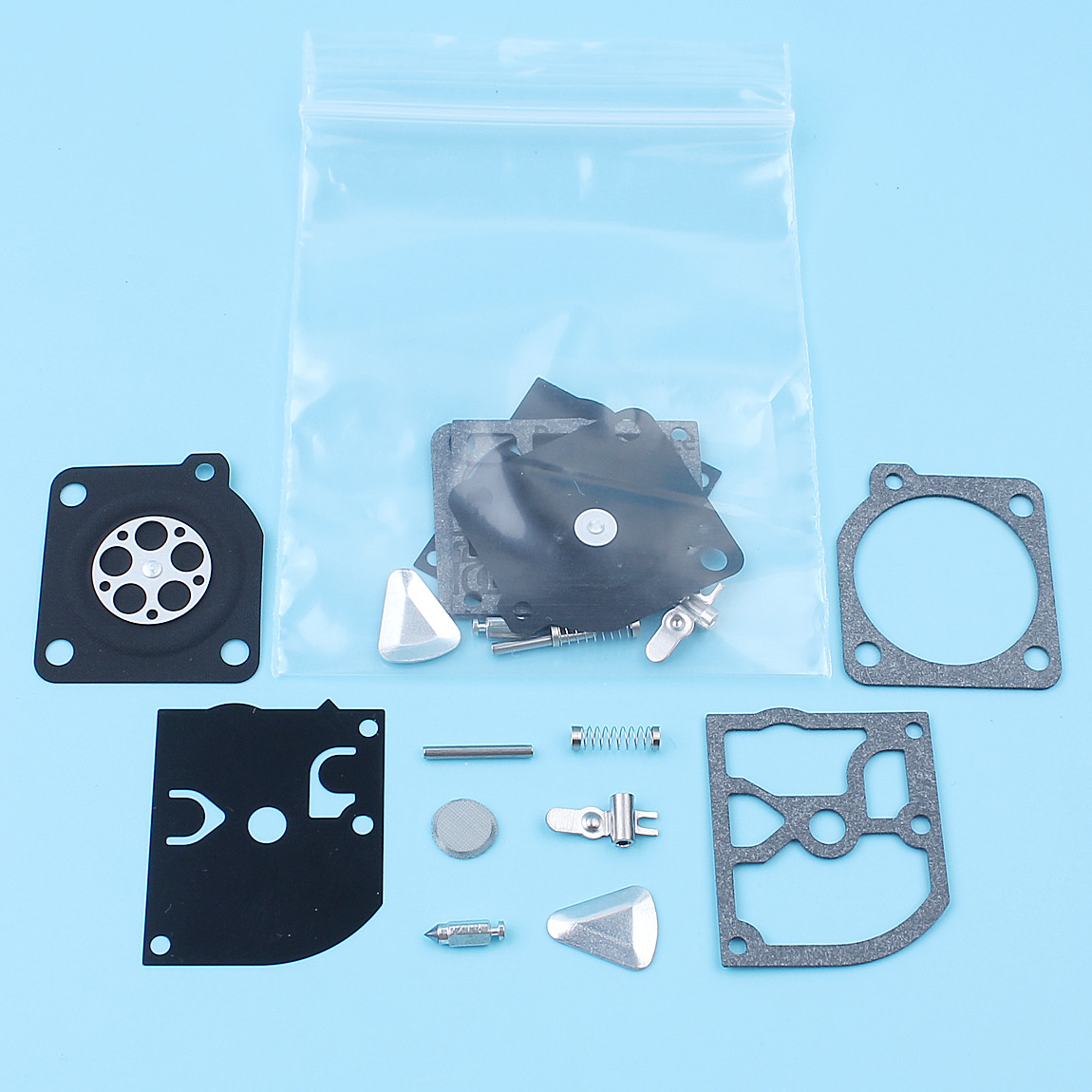Carburetor Carb Repair Kit fit Jonsered 2050, 2045, 2041 Chainsaw Zama