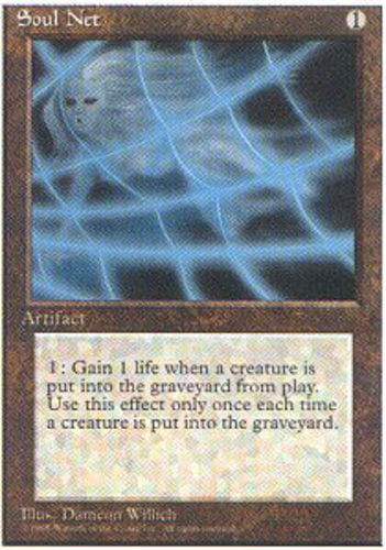 MTG Soul Net, Moderate Play, English Alternate Fourth Edition 4th - Picture 1 of 1