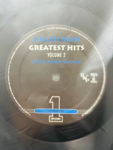 Death Row / Greatest Hits Volume 2 LP DRS1255006 Dr. Dre, 2PAC, Jodeci, Scarface - Picture 8 of 10