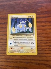 Pokémon TCG Chinchou Neo Genesis 55 Regular Unlimited Common