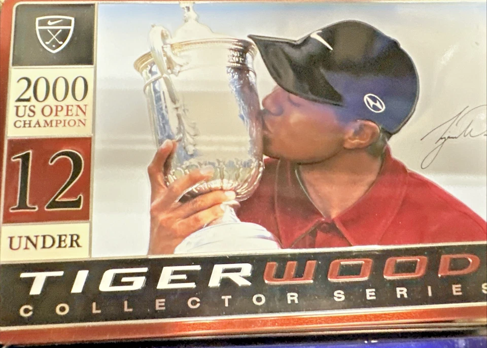 Набор из 4 мячей для гольфа Nike серии Grand Slam Collector Tin Tiger Woods 2000/2001 - Изображение 3 из 4