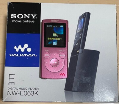 ウォークマン sony nw-e063 ピンク WALKMAN SONY Walkman（ソニーウォークマン）Eシリーズ、NW-E063