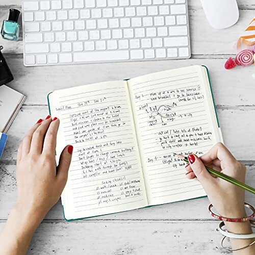Coopay 6 Pack Journal Notebooks Classic College Ruled Notebooks Hardcover Lea... - Bild 5 von 7