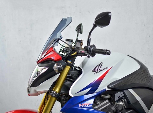 HONDA CB 1000 R 2008-2015 RACING SCREEN DARK WINDSHIELD WINDSCREEN SPORT - Picture 9 of 14
