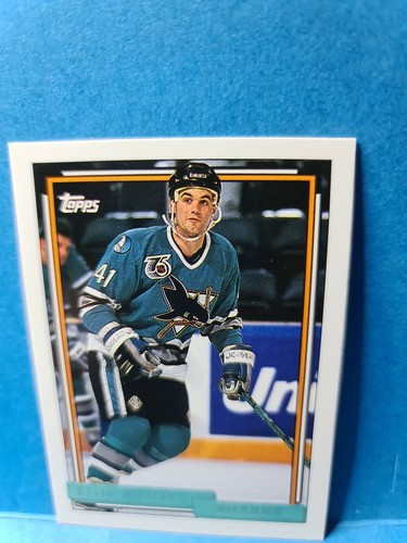 DAVID WILLIAMS🏆1992 Topps Picture Cards #372 "GOLD" NHL HOCKEY Card🏆FREE P - Picture 1 of 2