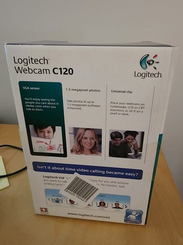 Logitech C120 USB Webcam for Windows Vista, 7, 8, 10 Video Skype *NEW & SEALED* - Photo 4/4