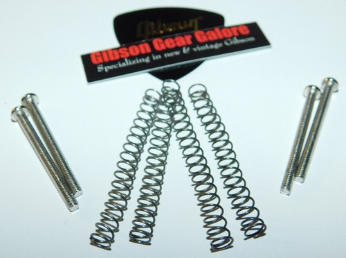 Gibson Kirk Hammett Les Paul Pickup Viti di Montaggio Molle Parti Chitarra Verde - Foto 2 di 3