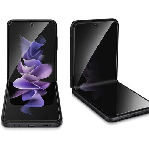 1/2/4 PACK Privacy Screen Protector Anti-Spy For Samsung Galaxy Z Flip 3 4 5G - Photo 12 sur 15