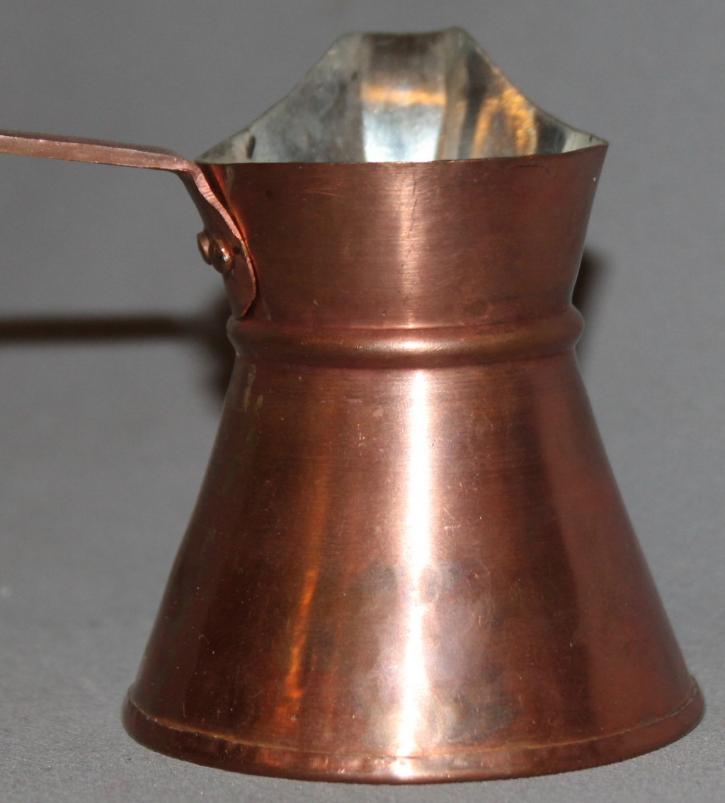 VINTAGE HAND MADE SMALL COPPER TURKISH COFFEE POT eBay