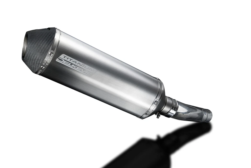 Silenciador de escape de titanio X-Oval 13,5" Slip On Suzuki GSX-R750 GSXR750 2008-2010  Foto 4 de 4