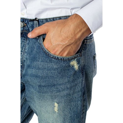 ONLY & SONS HERREN JEANS HOSE SAVI PK 3672 UTD 22013672 BLAU ORIGINAL PE - Bild 4 von 4