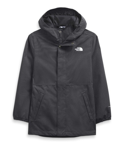 THE NORTH FACE Boys' DryVent Mountain Snapper Parka Asphalt Grey Heather S (7/8) - Picture 6 of 7