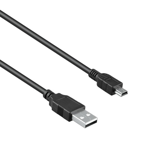 Nuovo cavo mini USB a 5 pin sincronizzazione dati cavo di ricarica per fotocamera, Nuvi, GPS, PS3, MP3 - Foto 7 di 14