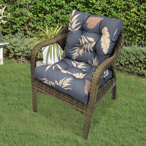 Rocking Chair Cushion Set with Non-Slip Ties Pad Cover Seat Outdoor Rocker - Picture 64 of 76