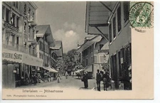 SWITZERLAND SWITZERLAND canton of BERNE BERN INTERLAKEN Hohestrasse Confiserie SEITZ