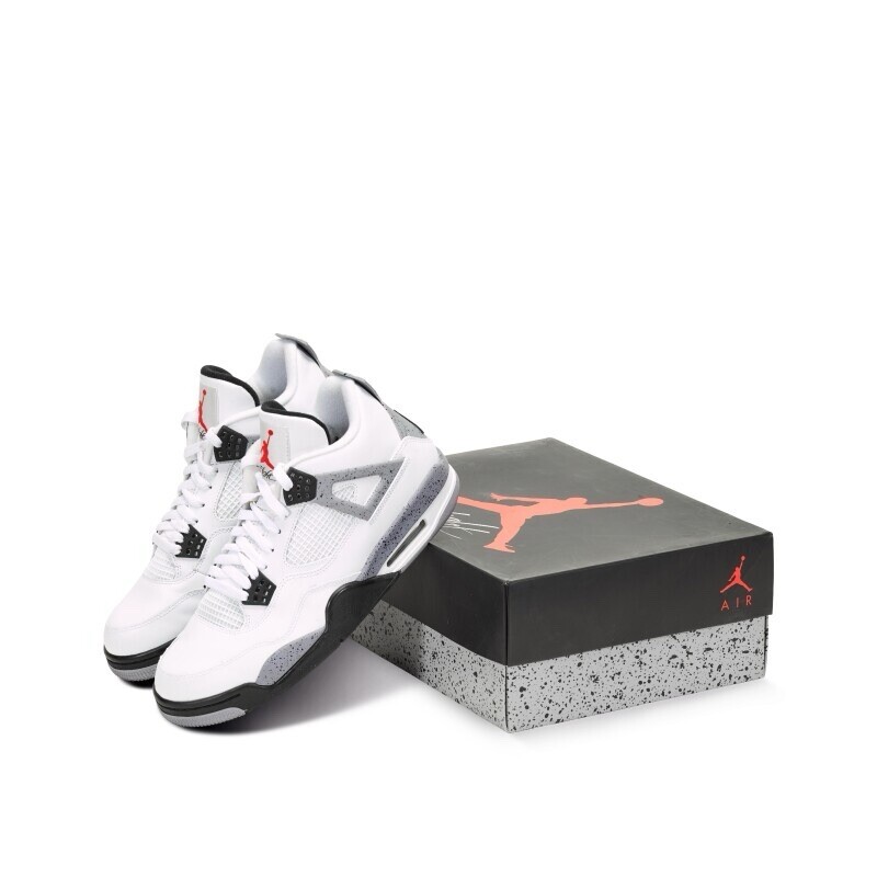 Size 10 - Jordan 4 Retro White Cement | eBay