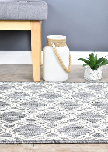 Alaska Indoor Outdoor 92 Light Grey Rug - Picture 13 of 25