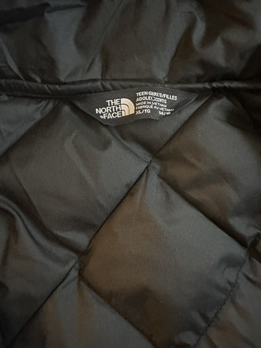 Girls Black Thermoball Hooded Coat Size XL - Picture 3 of 5