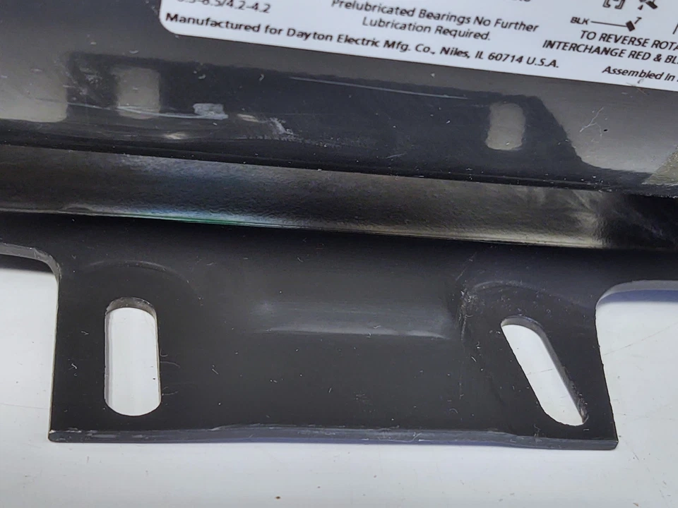 Dayton 6XJ22 100-120/200-240 V 6.3 A 1/2 HP 1725 RPM ODP Cap Start Cap Run Motor - Image 4 of 4