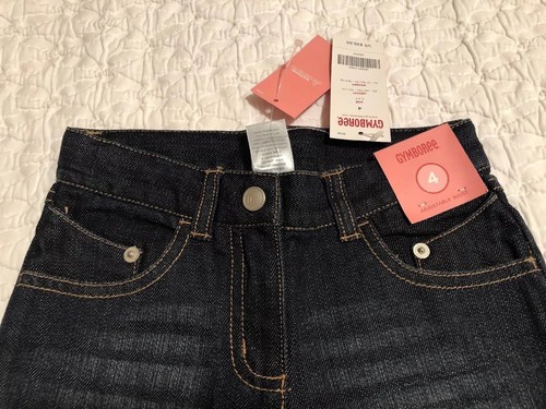 NWT Gymboree Jeans Sz. 4 Classroom Kitty - Picture 2 of 4