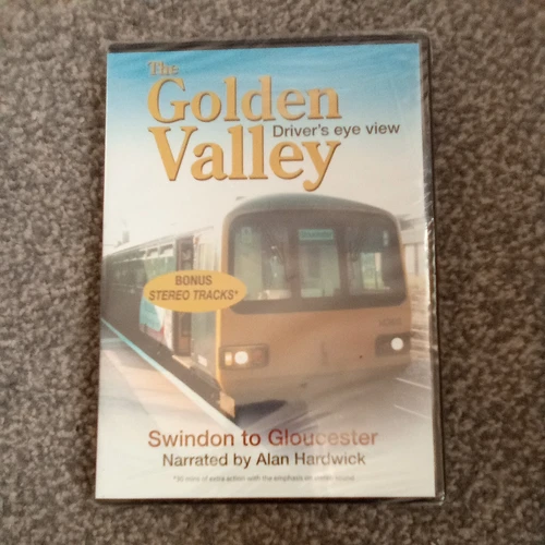 THE GOLDEN VALLEY DRIVERS EYE VIEW-DVD-TRAIN/RAILWAY inside the cab cotswolds
