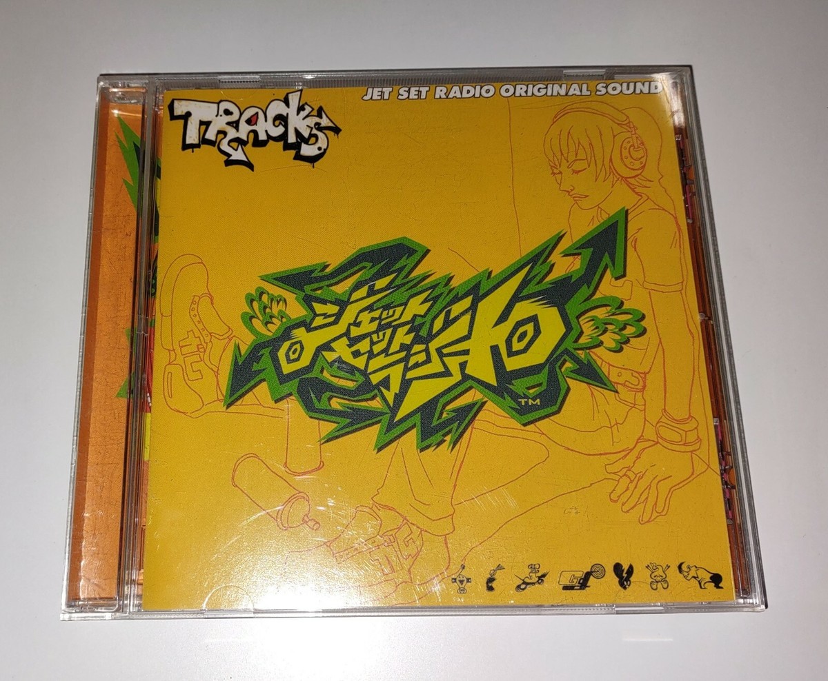 Jet Set Radio Dreamcast OST Japan JP Soundtrack CD Sega COMPLETE