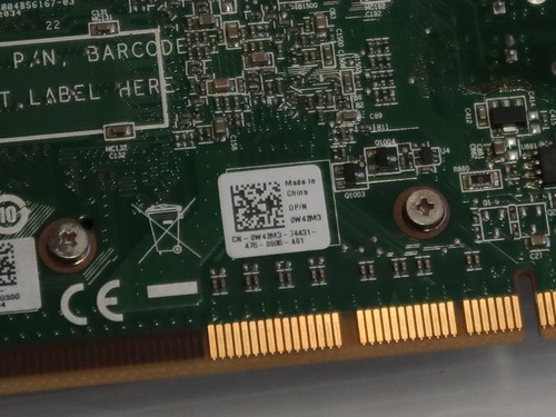 AMD Radeon R5 240, 1GB, GDDR3, DVI, Display Port, LOW PROFILE, Dell 0W42M3, WORK - Picture 4 of 4