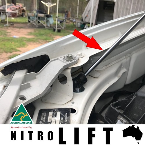 Nitrolift Isuzu D Max DMax 2012-2018 Bonnet Gas Struts Dampers Lift Support. - Bild 5 von 5