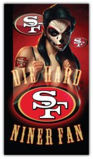 San Francisco 49ers NFL Football Logo Sport Car Bumper Sticker Decal "SIZES"
