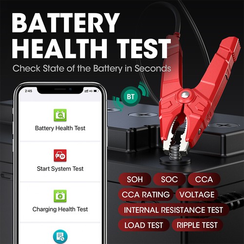2025 Launch BST360 6V 12V 2000CCA Auto Batterietester für X431 OBD Diagnosegerät - Bild 2 von 12