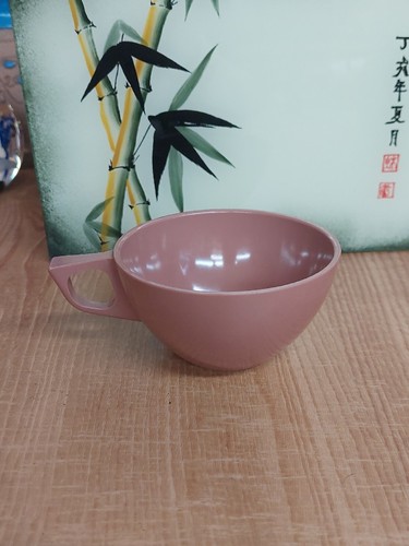 Vintage 1 Melmac Melamin Kaffeetasse Tasse braun - Bild 2 von 5