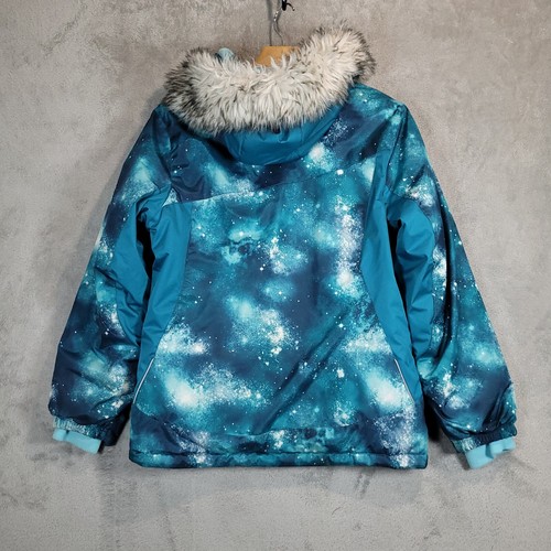 ZeroXposur Ski Coat Girls XL ( 16 ) Ski Snowboard Jacket Blue Hooded FAST SHIP  - Picture 3 of 13
