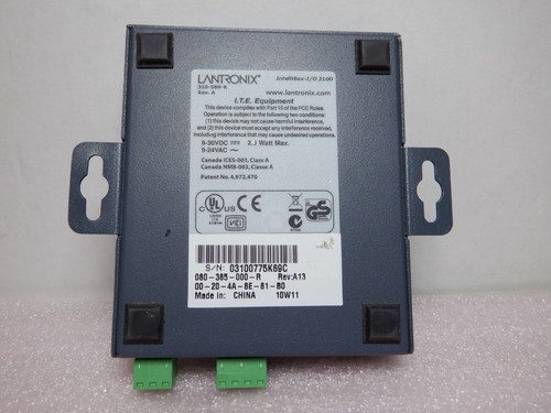 Lantronix 080-385-000-R Intellibox - I/O2100 DeviceLinx - Picture 4 of 4