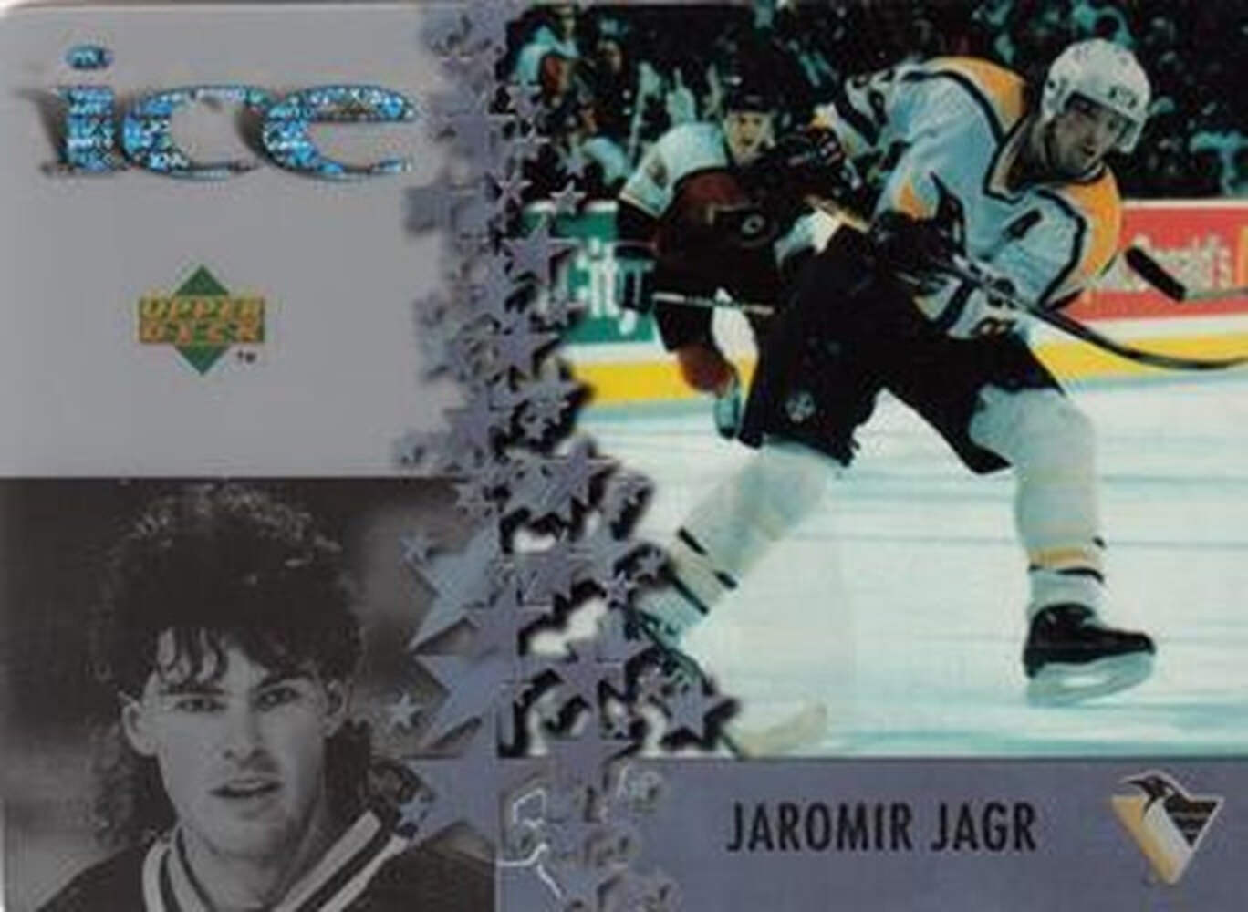 #McD 20 Jaromir Jagr - Pittsburgh Penguins - 1997-98 Upper Deck Ice McDonald's H