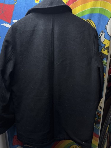 Pendleton Pittock Coat 100% Wool Full Zip Men's Large Pockets - Picture 2 of 5