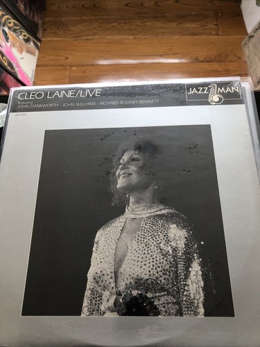 Sealed New Cleo Laine Live Jazz Man Records Shrink Wrap Stereo LP - 第 1/2 張圖片