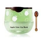 1Pcs Bee Balm Lip Balm Honey Pot, Moisturizing Lip Balm Apple Overnight Lip Slee