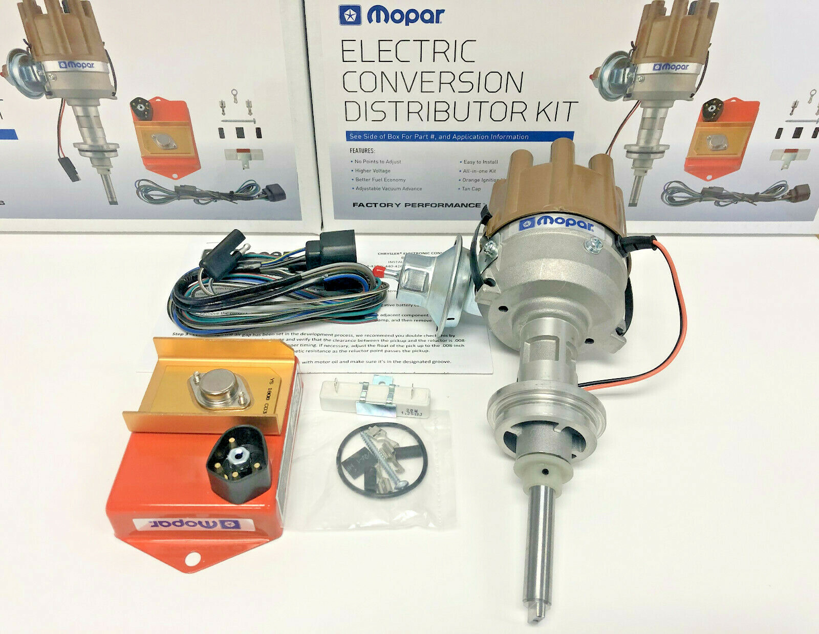 Proform Mopar Electronic Distributor Conversion Kit 273-360 Proform Mopar Electronic Distributor Conversion Kit 273-360