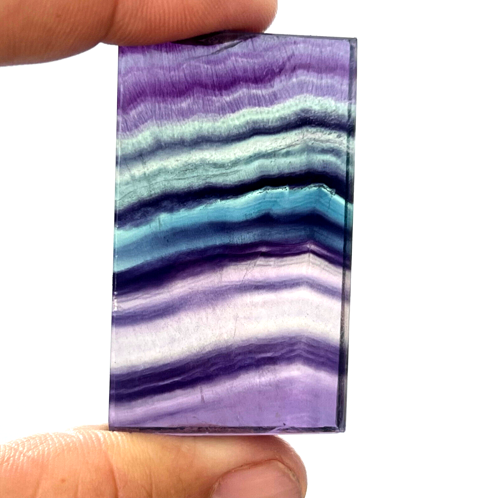 2-inch Natural Rainbow Fluorite Crystal Healing Mineral Specimen 1pc