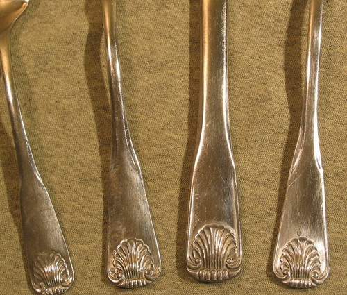 UNF3 Shell Pattern, 18/10 Stainless, Glossy, Discontinued, Japan - Picture 3 of 8