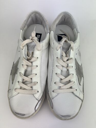 Golden Goose Super Star Sneakers Double Quarter With Spur Women's Size 37 - Picture 2 of 10