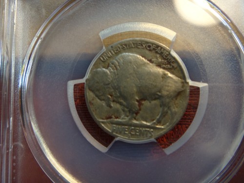 1925-S United States Buffalo Nickel 5c PCGS Graded F 12 - Free S&H USA - Picture 5 of 5
